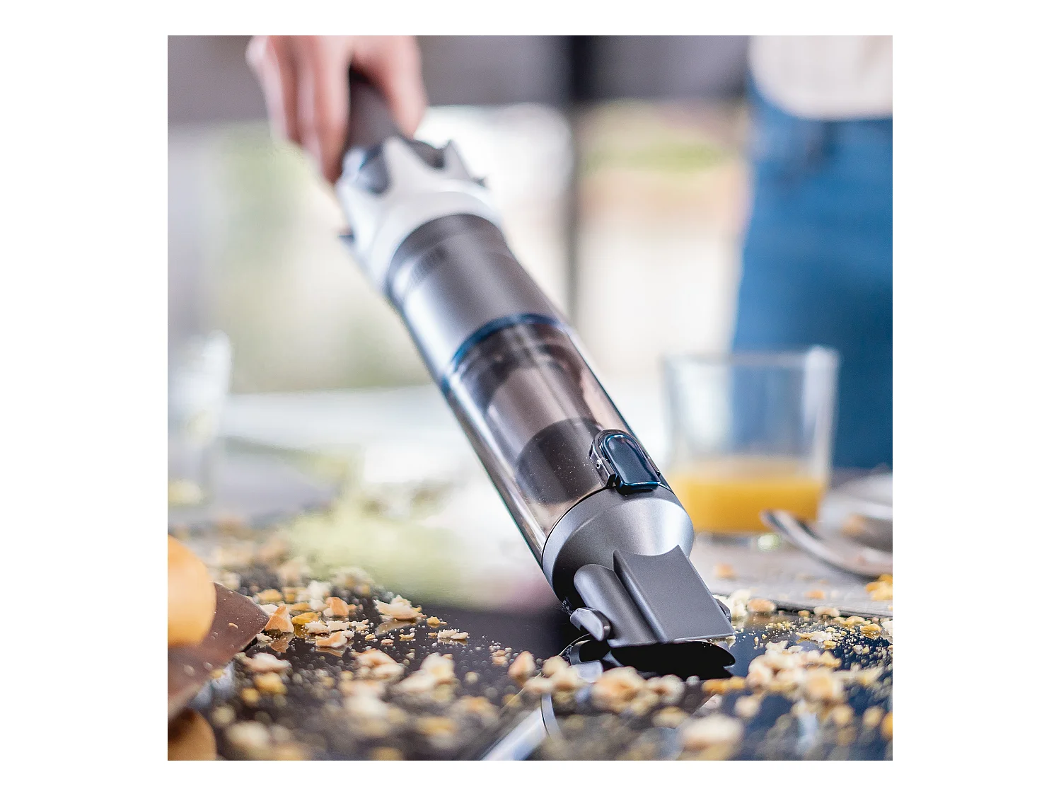 Lot Aspirateur à main eziclean® Blaster F130 + 2 sets de 3 filtres