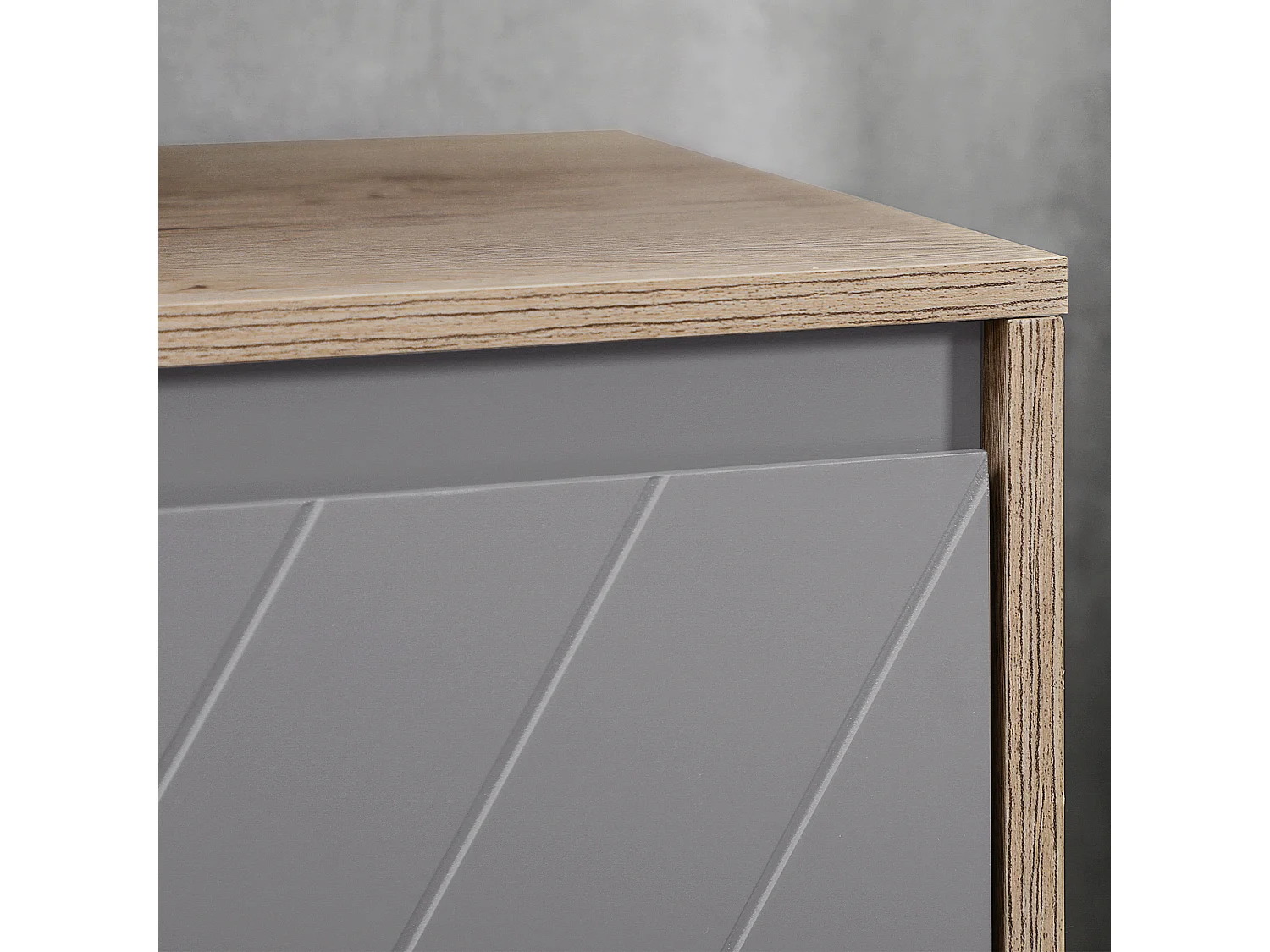 Armadietto sottolavabo con ante e mensole in mdf multicolore