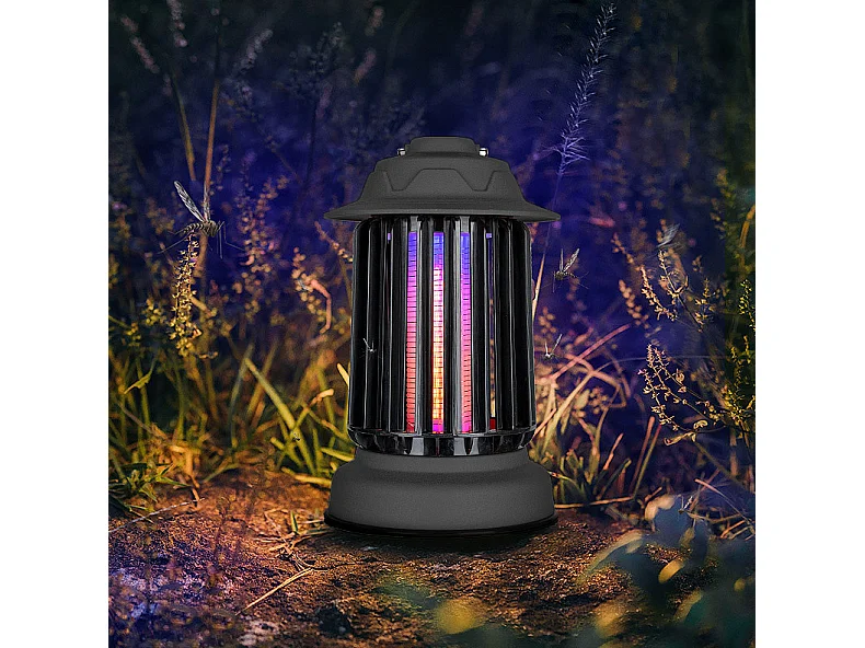 Piège à moustique d'extérieur auto-nettoyant EZIlight® Mosquito Garden MG 10 Black