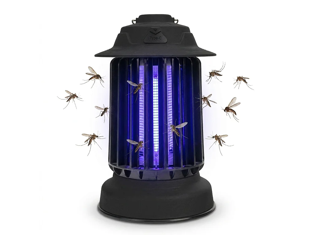 Piège à moustique d'extérieur auto-nettoyant EZIlight® Mosquito Garden MG 10 Black