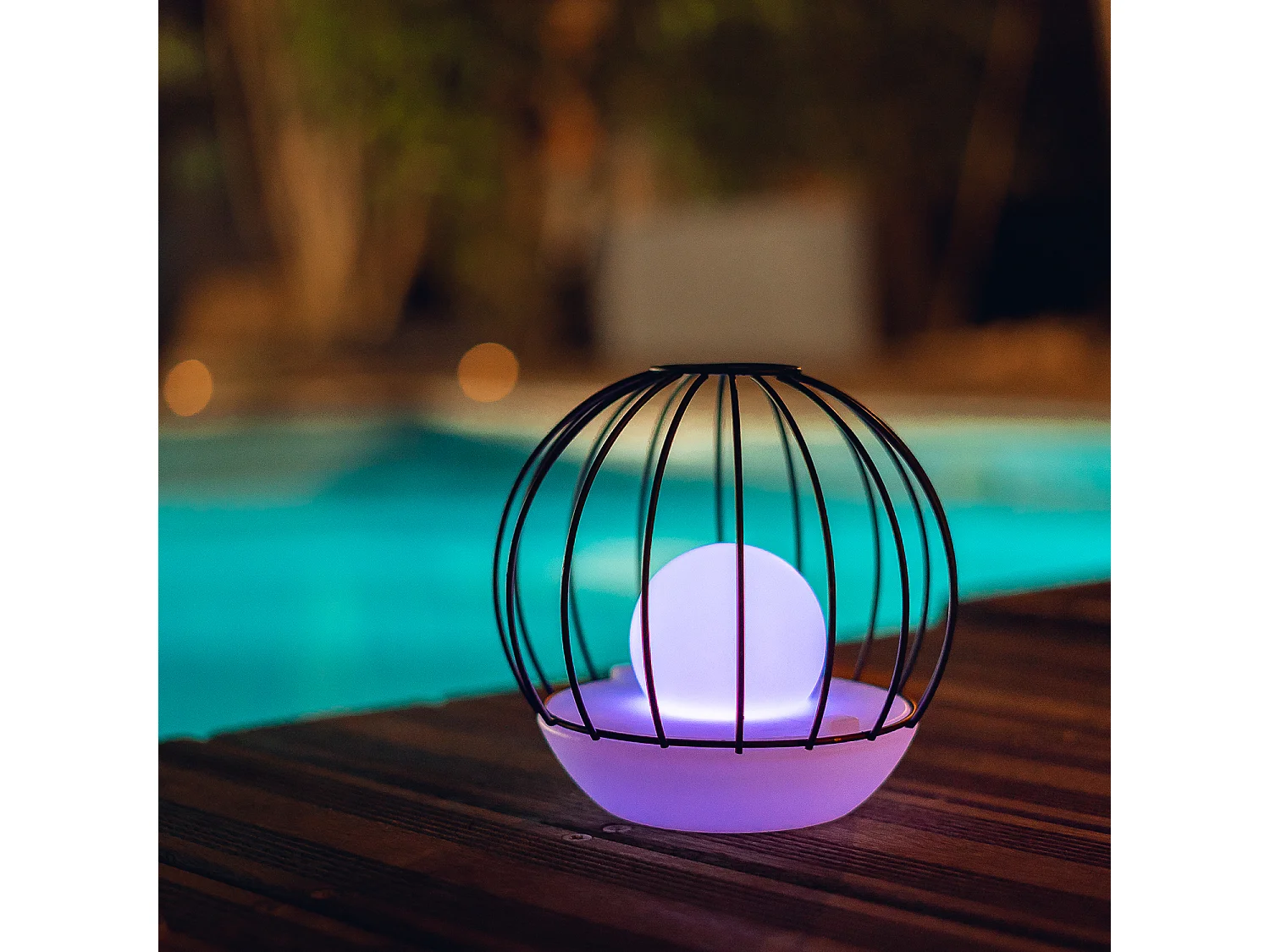 Balise solaire EZIlight® Solar deco ball Pack de 6 lampes