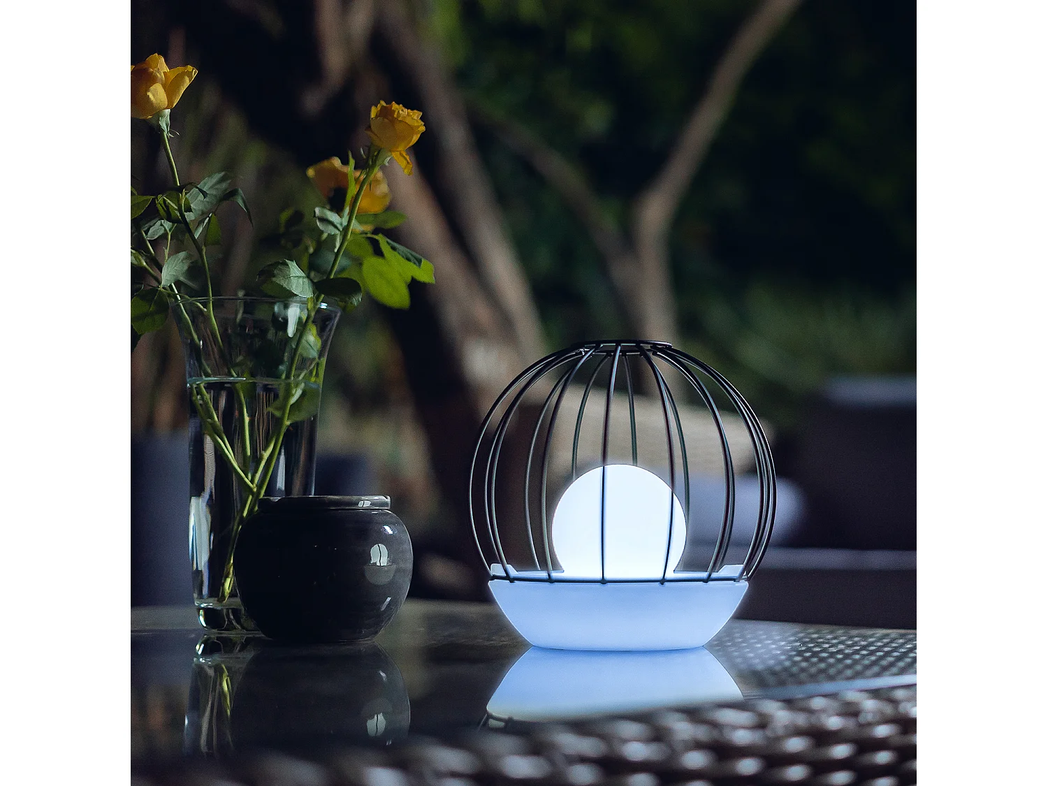 Balise solaire EZIlight® Solar deco ball Pack de 6 lampes