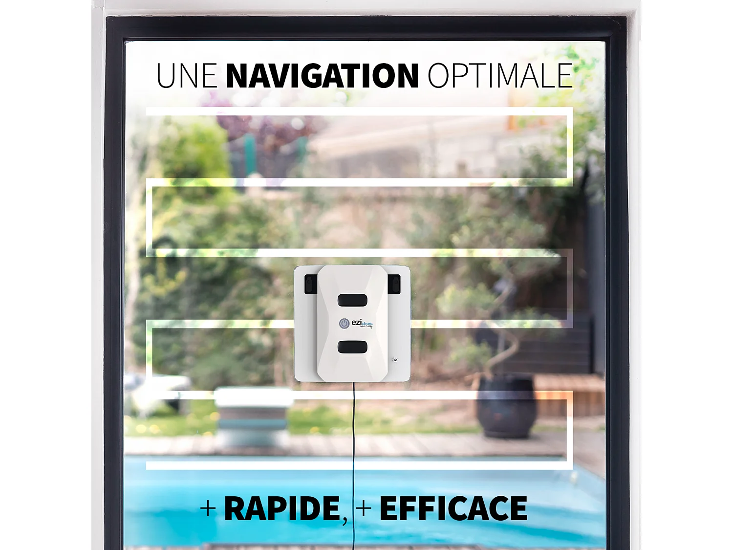 Robot Lave-vitres eziclean® Windobot S5 Pro