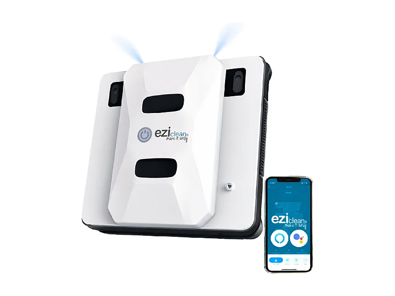 Robot Lavavetri eziclean® Windobot S5 Pro Doppia Spruzzatura Automatica - Bianco