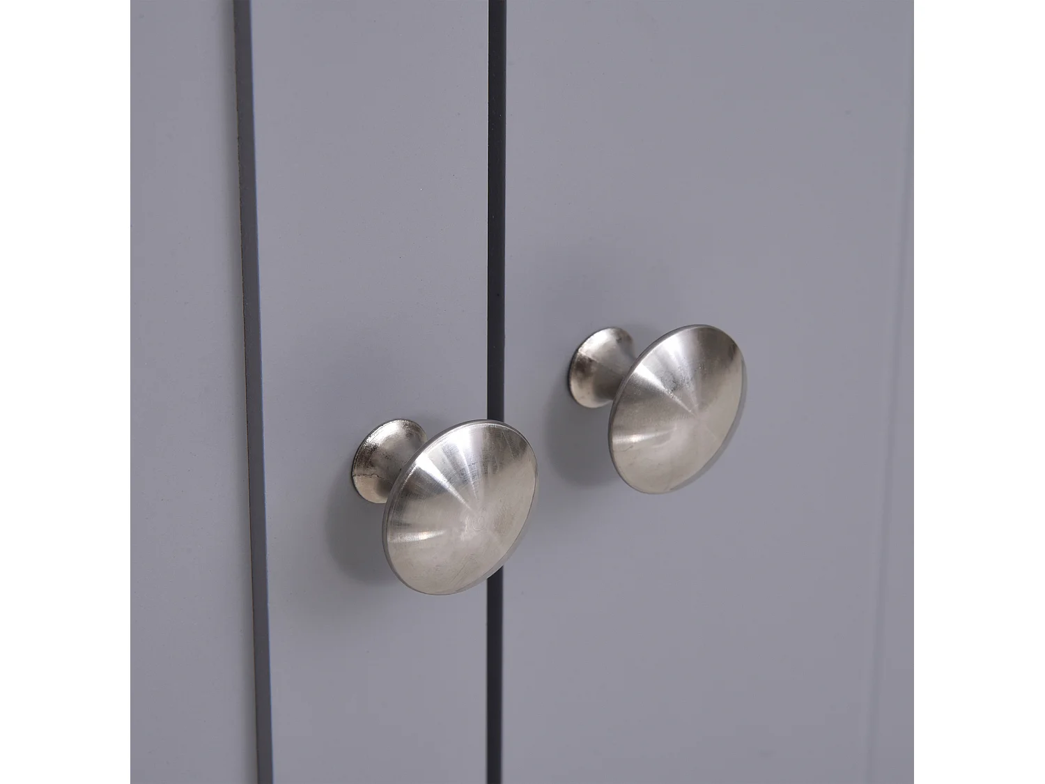 Mobile sotto lavabo bagno 2 ante e mensola in mdf 60x30x60cm