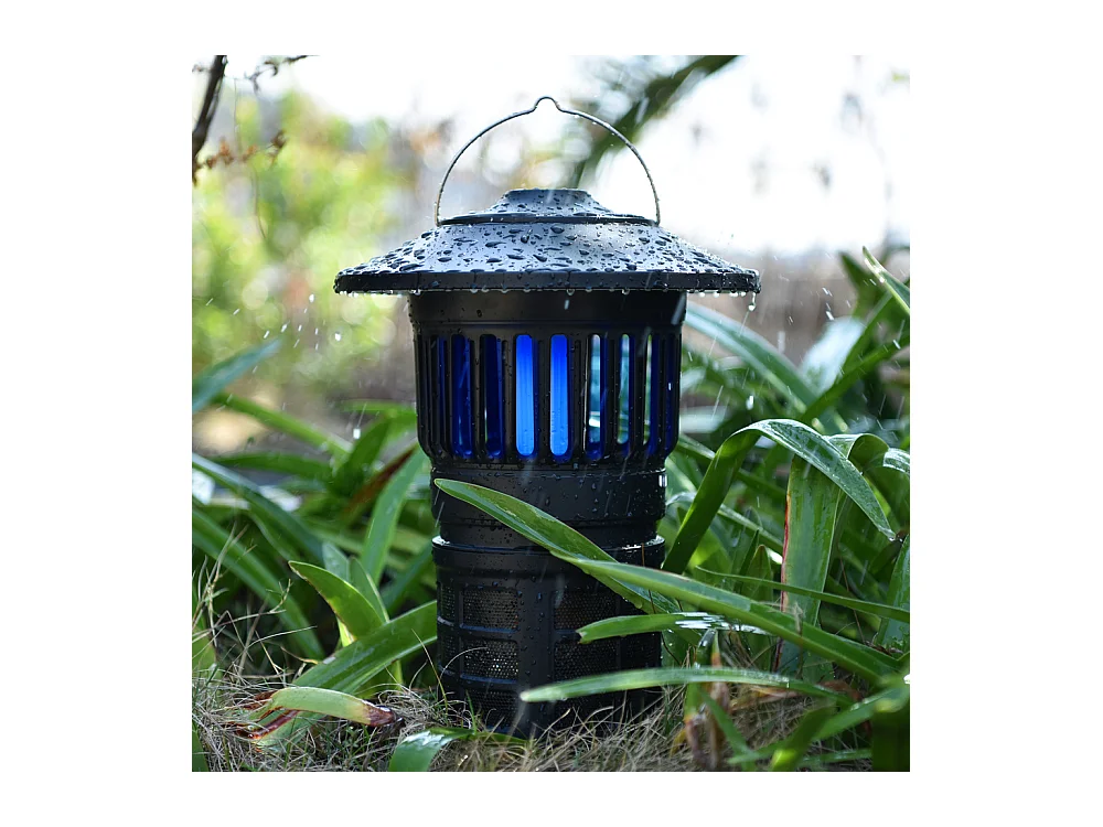 Mückenfalle mit Außenbeleuchtung EZIlight® Mosquito Garden MG 30 - Effektiv, Einfach und Vielseitig