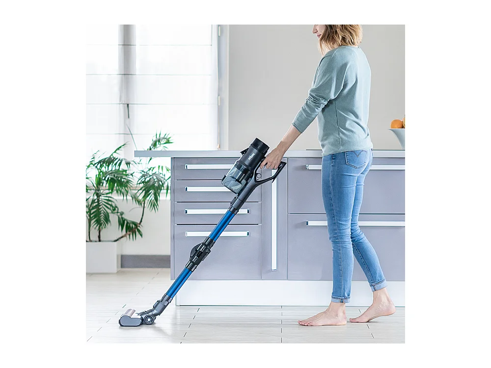 Aspirateur balai sans fil eziclean® Cycloboost FR8 Wash Pro "Fabriqué en france"