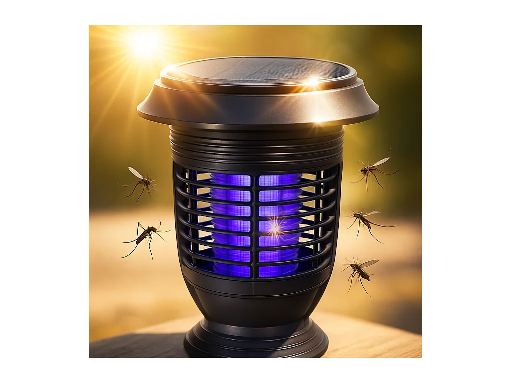 Piège à moustique solaire auto-nettoyant EZIlight® Mosquito Garden MG 20