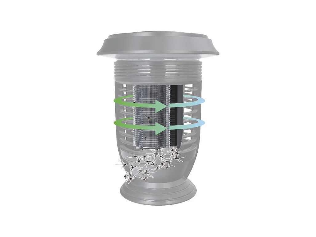 Piège à moustique solaire auto-nettoyant EZIlight® Mosquito Garden MG 20