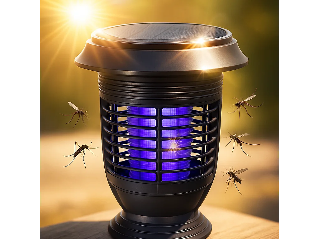 Piège à moustique solaire auto-nettoyant EZIlight® Mosquito Garden MG 20