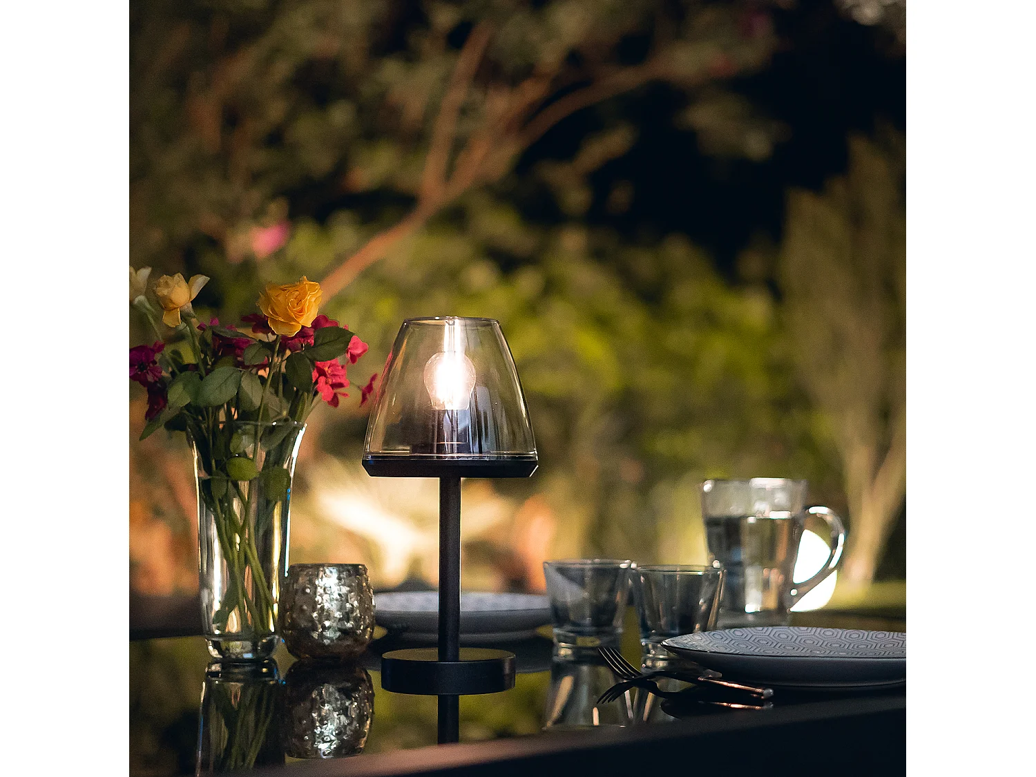 Lampe solaire EZIlight® Solar lamp one Lot de 4