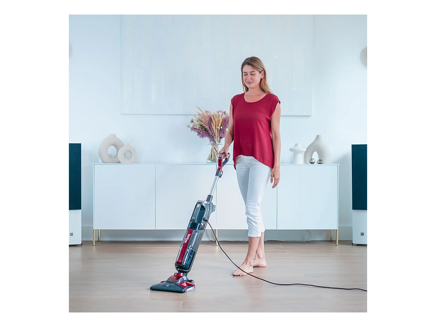 Balai aspirateur vapeur multifonctions eziclean® Cyclosteam P320