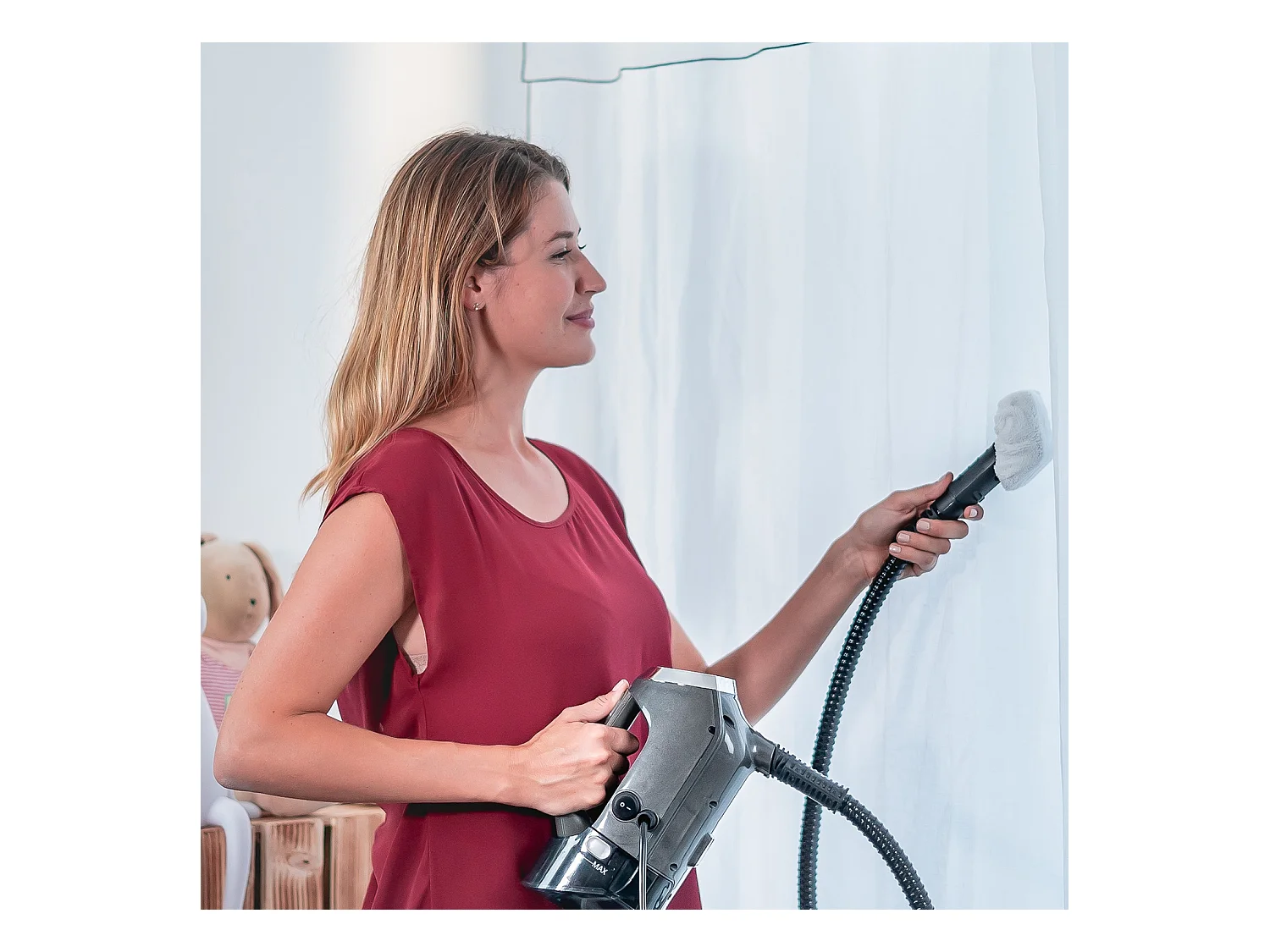 Balai aspirateur vapeur multifonctions eziclean® Cyclosteam P320