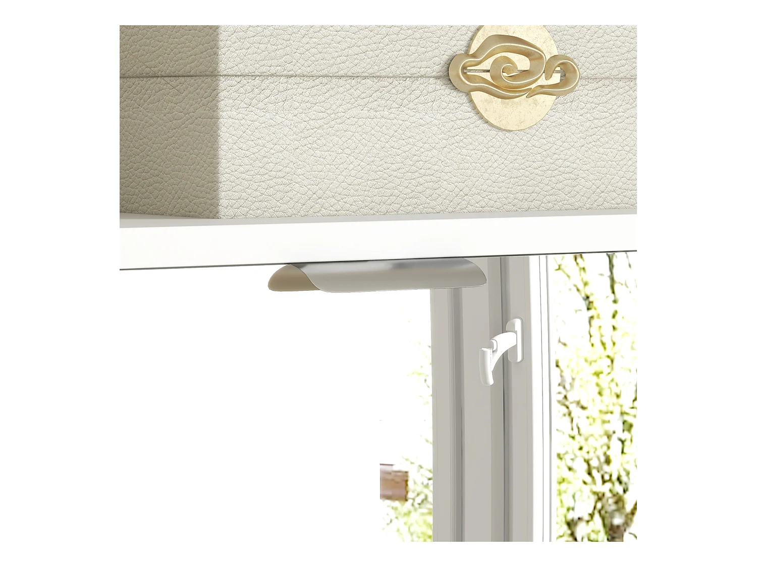 Scarpiera salvaspazio slim con specchio e 4 cassetti per 24 scarpe