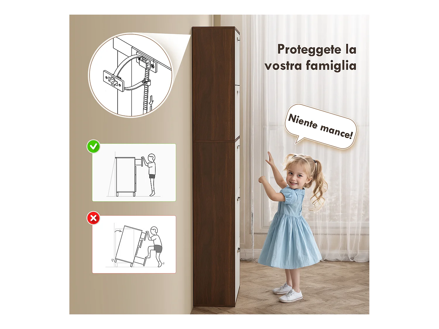 Mobile scarpiera in legno a 5 scomparti per 30 paia