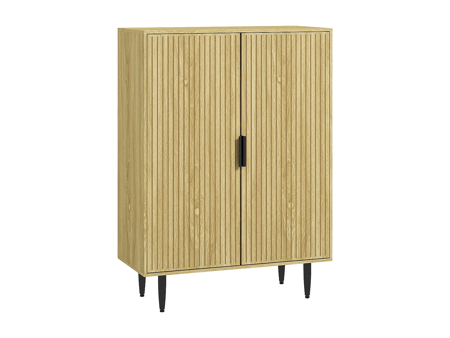 Scarpiera moderna per 15 paia di scarpe con 4 ripiani regolabili