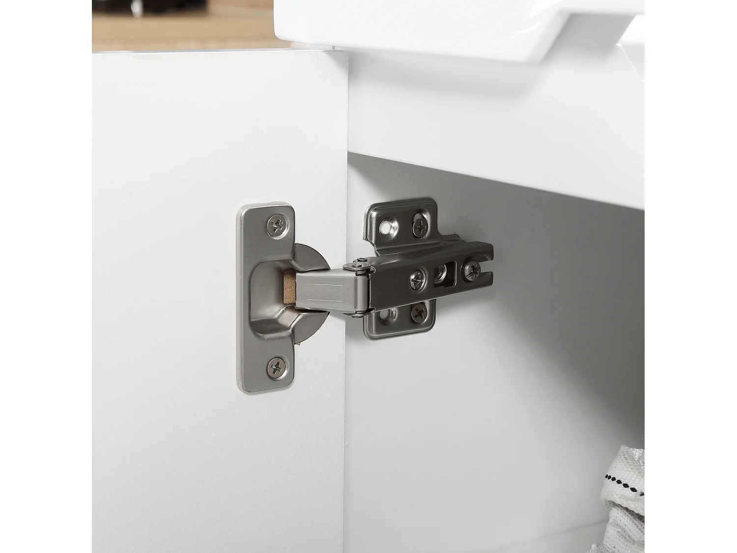 Scarpiera slim per ingressi con 3 ripiani regolabili e cassetto