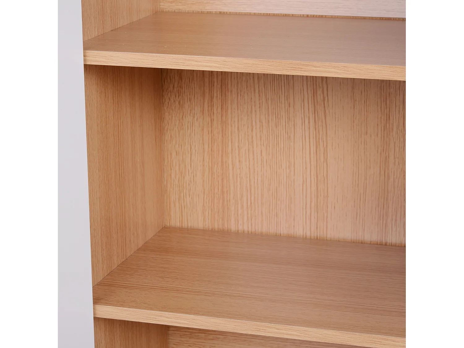 Scarpiera slim da parete con 2 ante e ripiani regolabili in legno