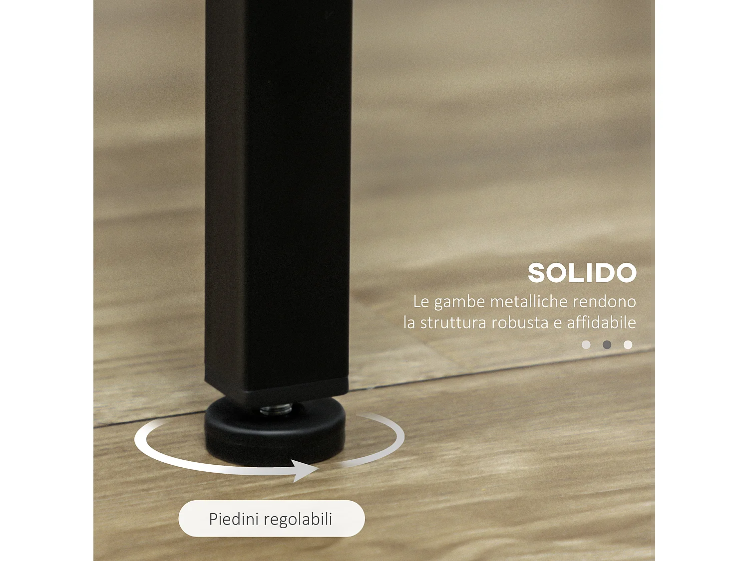 Set da bar 5 pezzi tavolo alto e 4 sgabelli marrone e nero