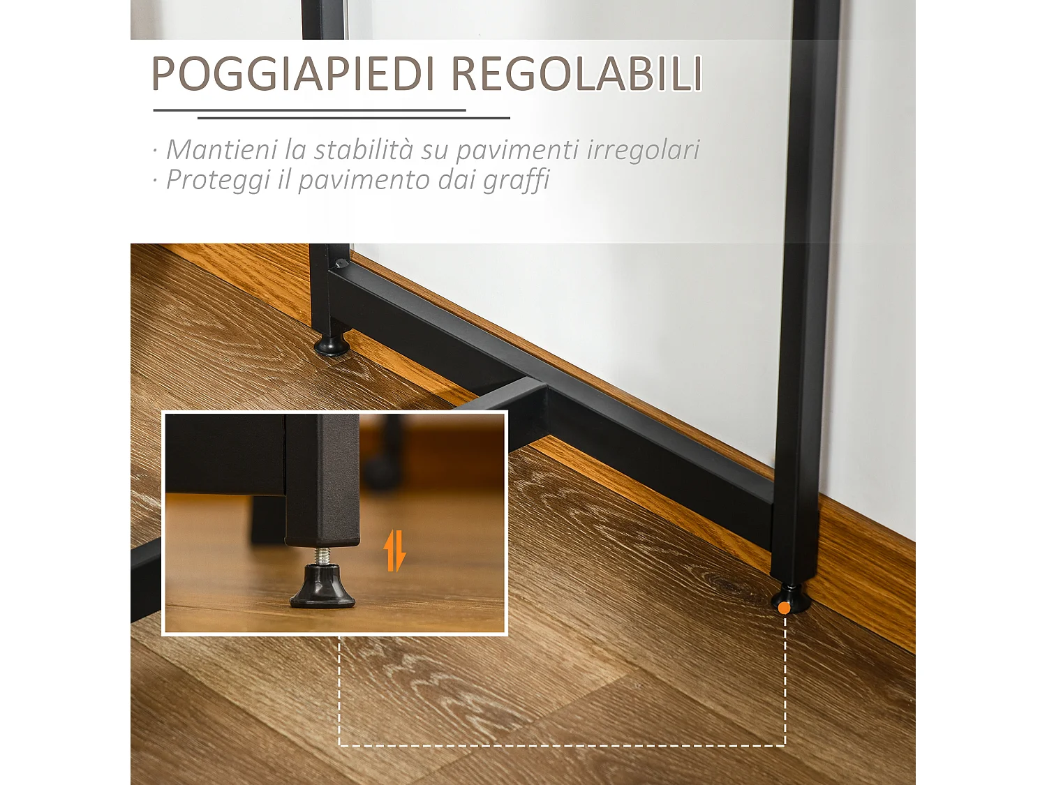 Set bancone bar con 3 ripiani e 2 sgabelli alti stile industriale