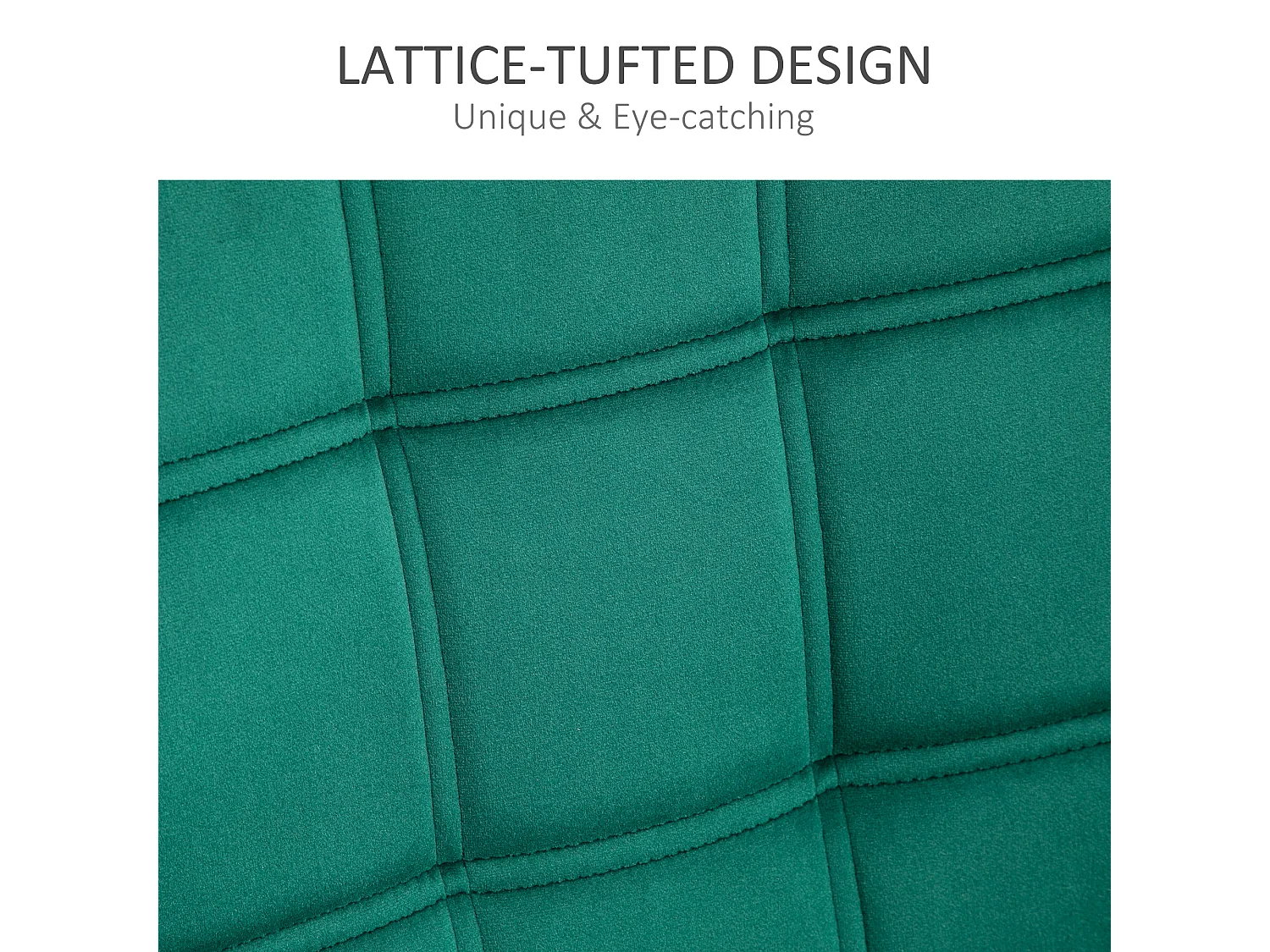 Poltroncina stile nordico in legno ed effetto velluto verde