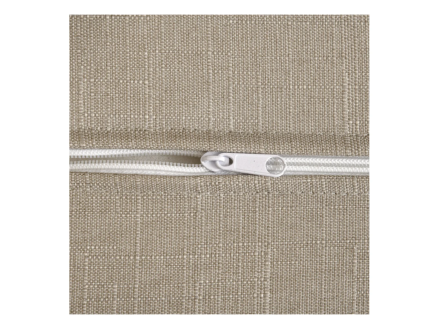 Poltrona relax con pouf poggiapiedi in legno e tessuto grigio