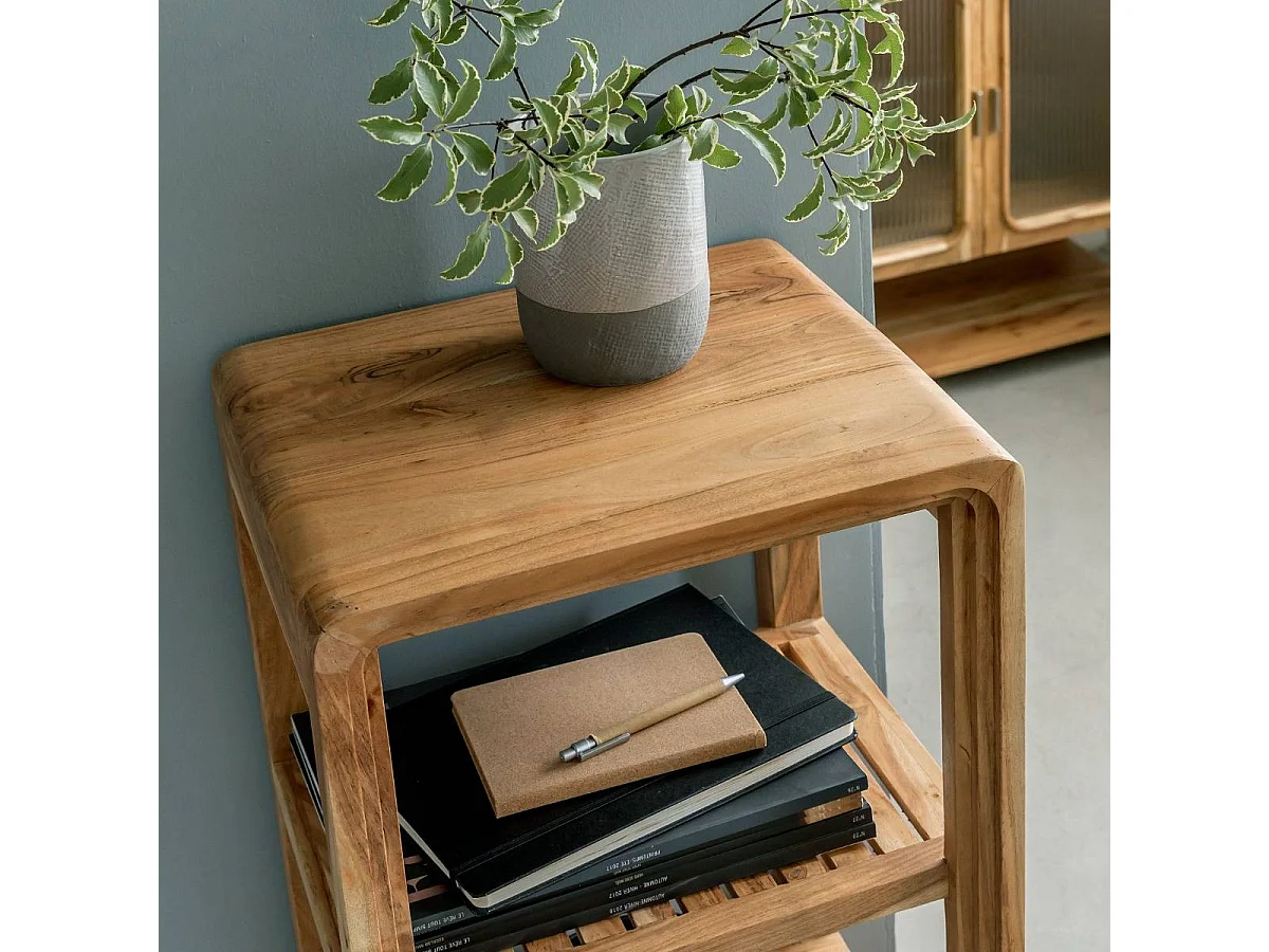 Colonne en bois d'acacia massif Emyr