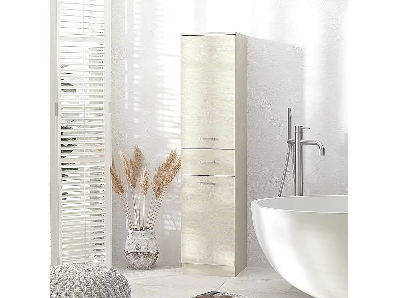 Mobile cucina con 2 armadietti 1 cassetto e ripiano regolabile