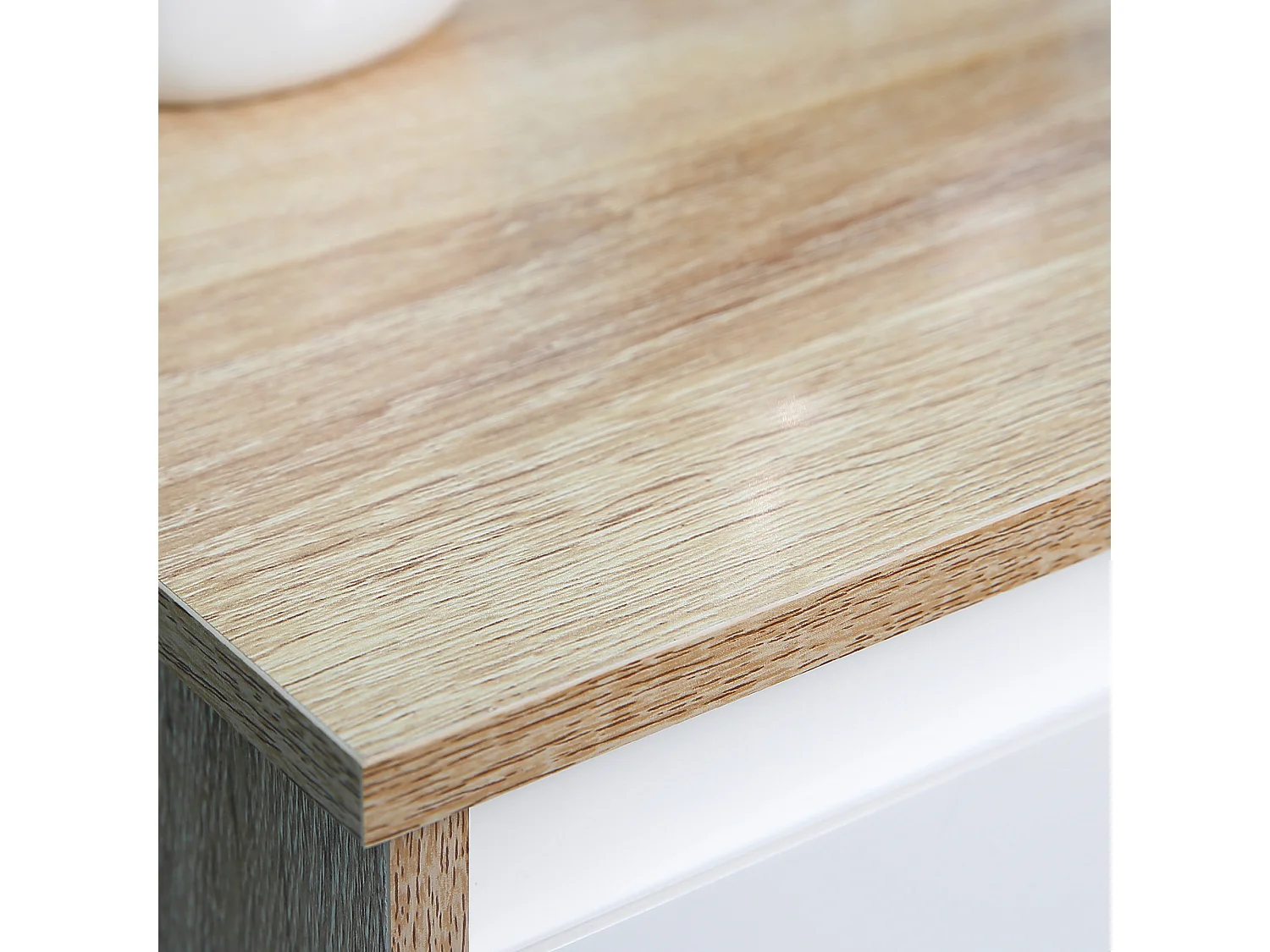 Mobile bagno con cassetto e ripiano regolabile interno in mdf