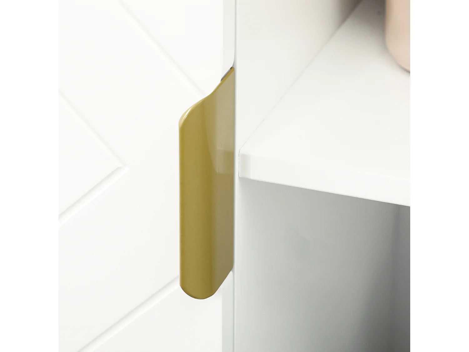 Mobile bagno moderno con armadietto cassetto e ripiani