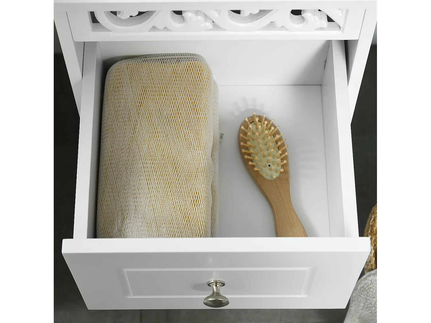 Armadietto da terra in legno per bagno camera da letto o salotto