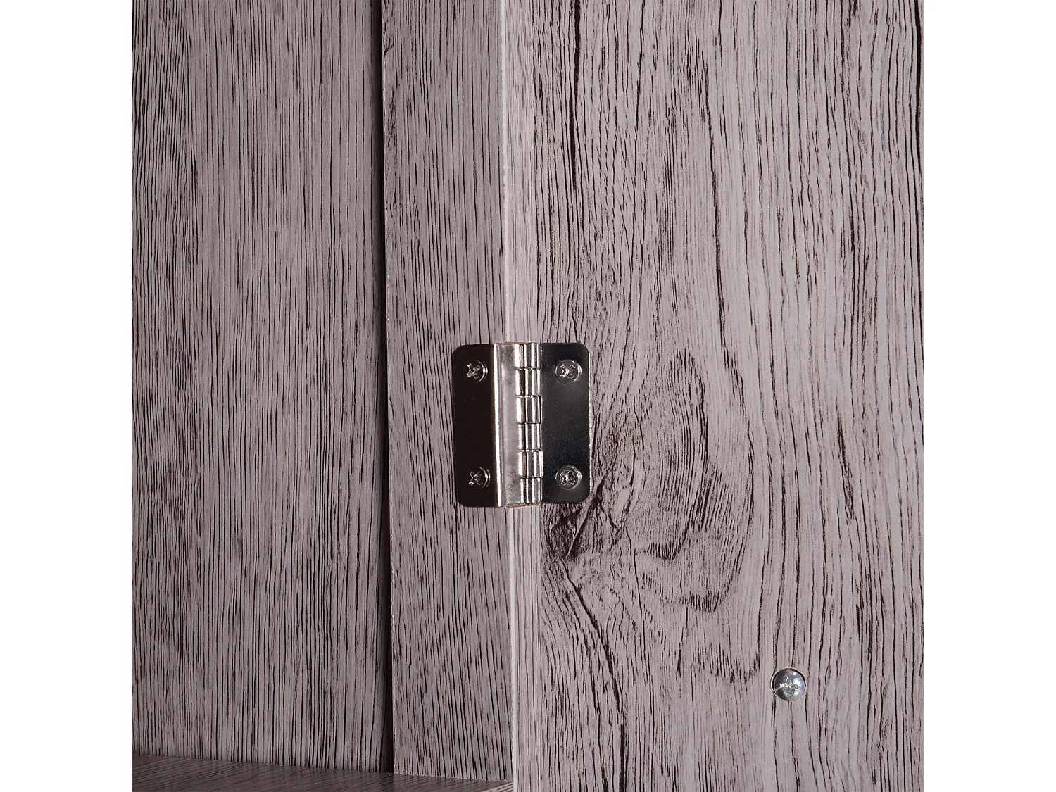 Colonna bagno in mdf con 2 armadietti e 2 ripiani aperti