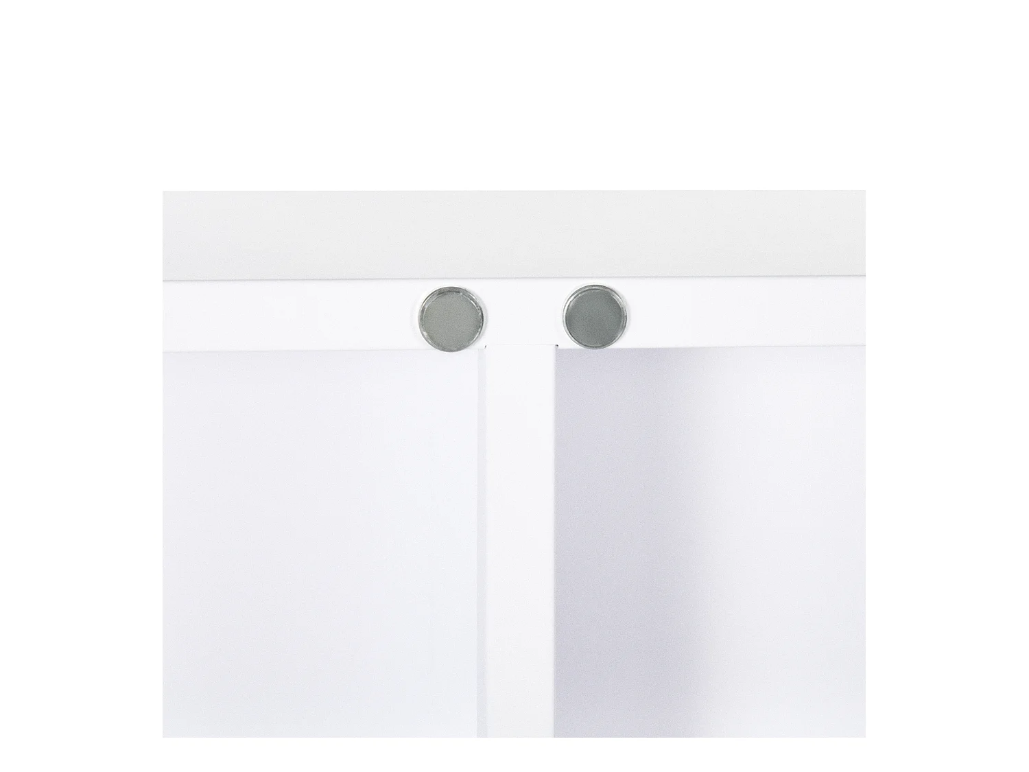 Armadietto medicinali a 6 ripiani in acciaio 55x18x60 cm bianco