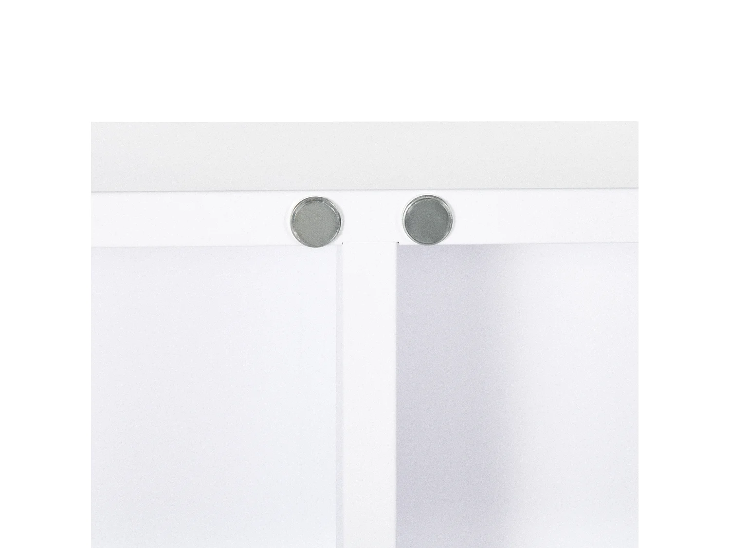 Armadietto medicinali a 6 ripiani in acciaio 55x18x60 cm bianco