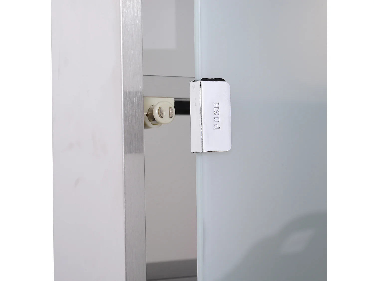 Armadietto cassetta per medicinali a 4 ripiani in acciaio inox