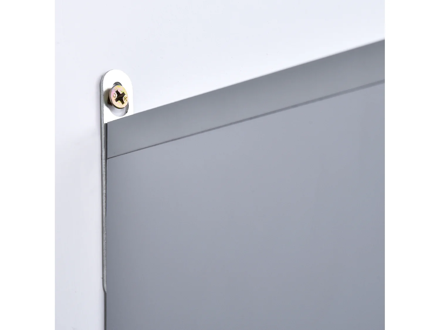 Armadietto per parete bagno a doppia porta con ripiano regolabile