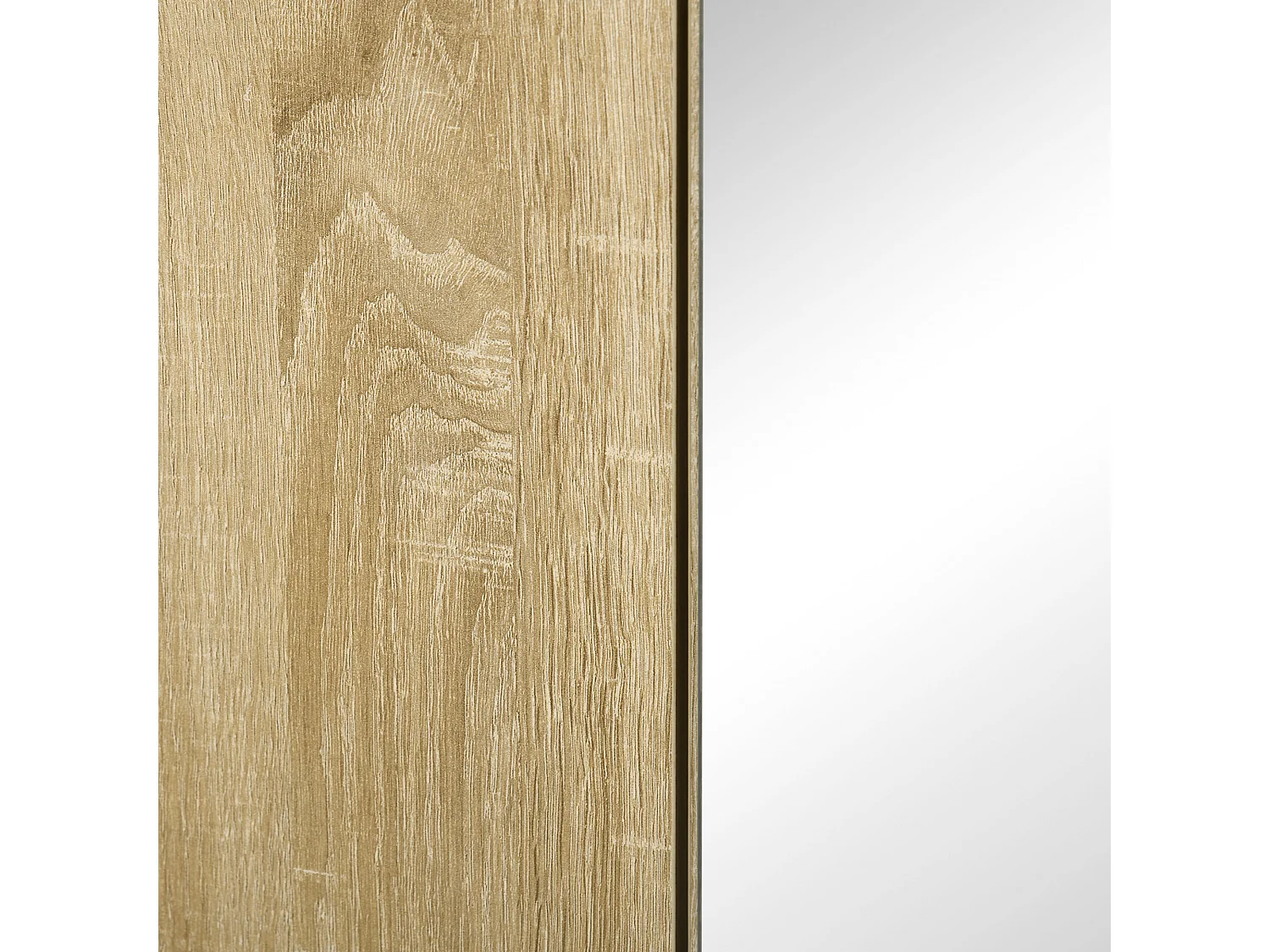 Mobile con specchio per il bagno e 4 ripiani 60x15x60cm