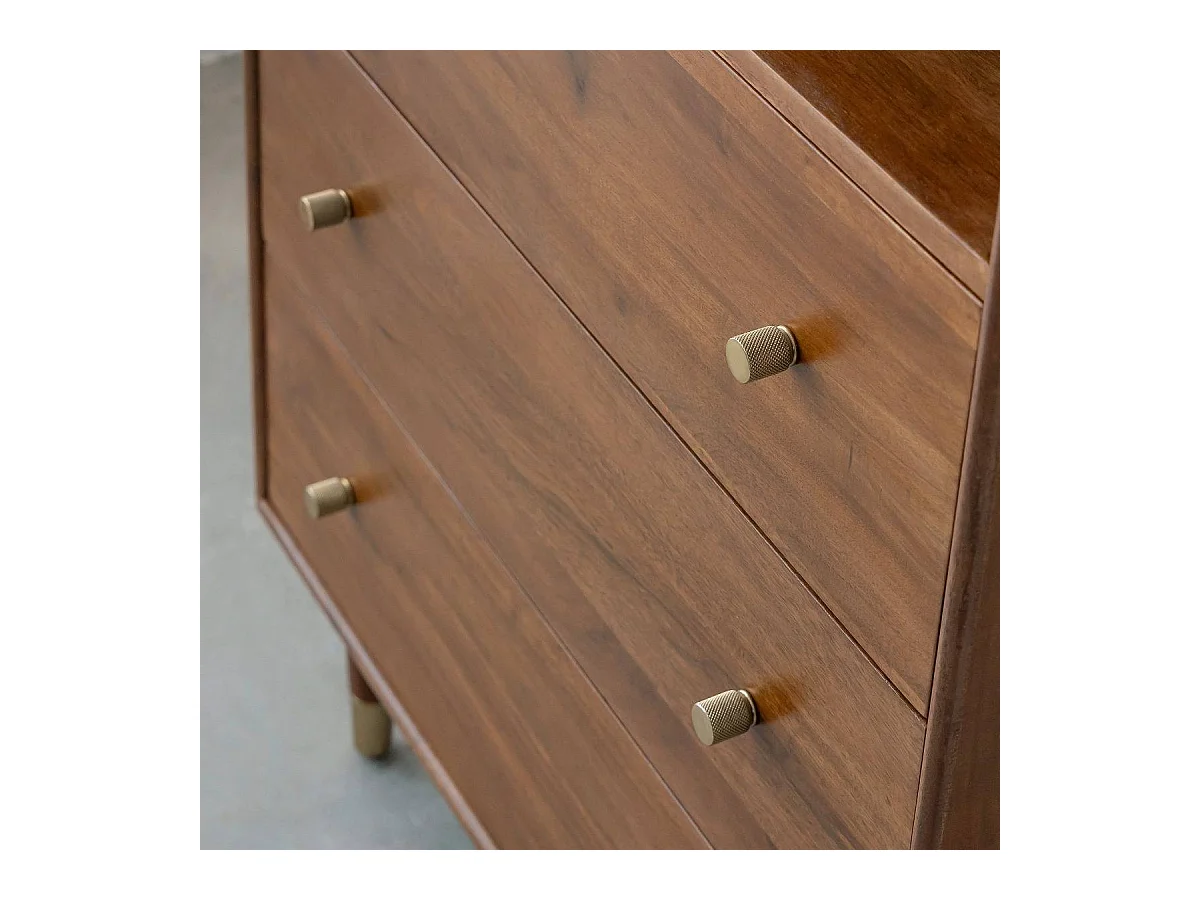 Cómoda en madera de acacia Emiel