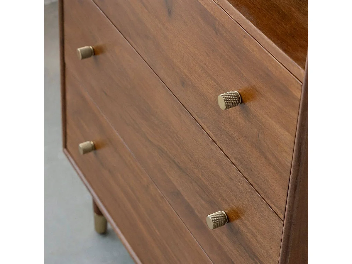 Commode en bois d'acacia Emiel