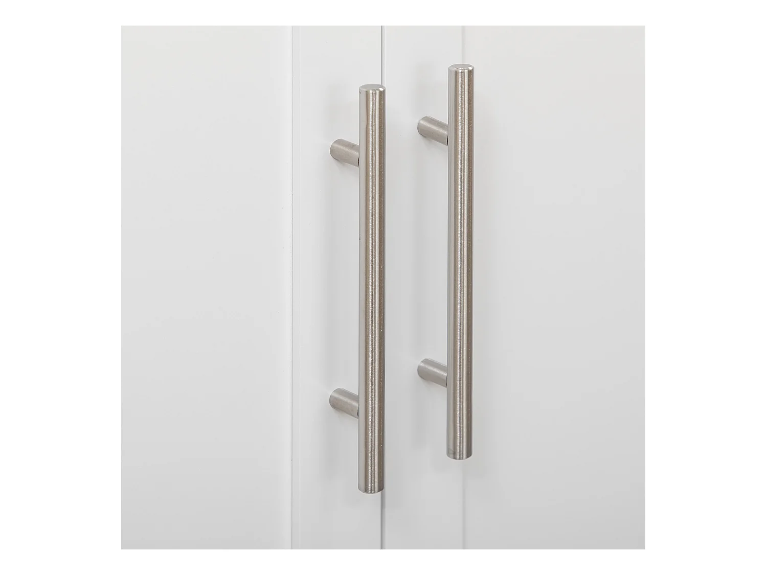 Carrito de cocina móvil con encimera, estante regulable, MDF blanco (109x40x89cm)