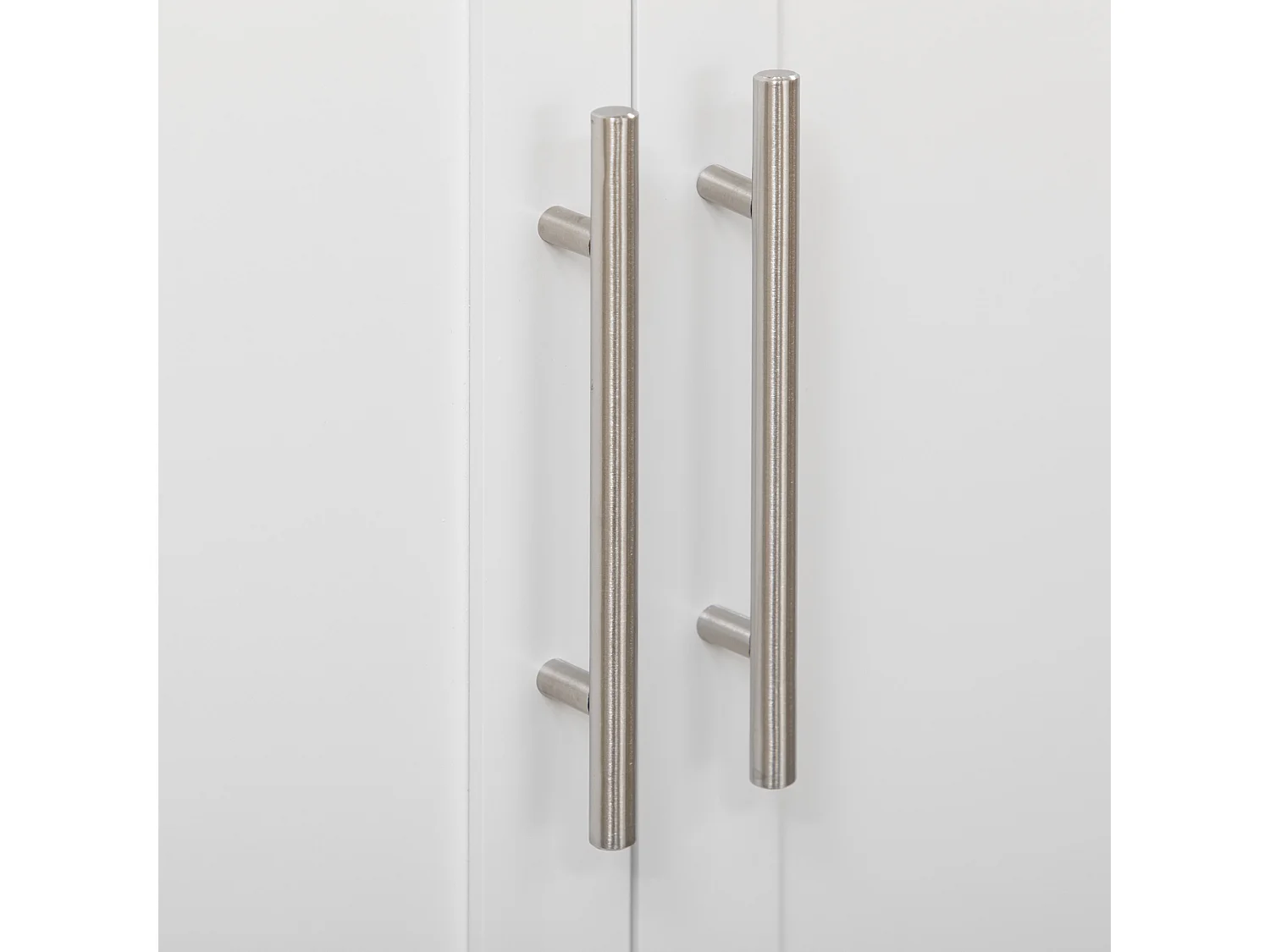 Desserte de cuisine mobile avec plan de travail, étagère réglable, MDF blanc (109x40x89cm)