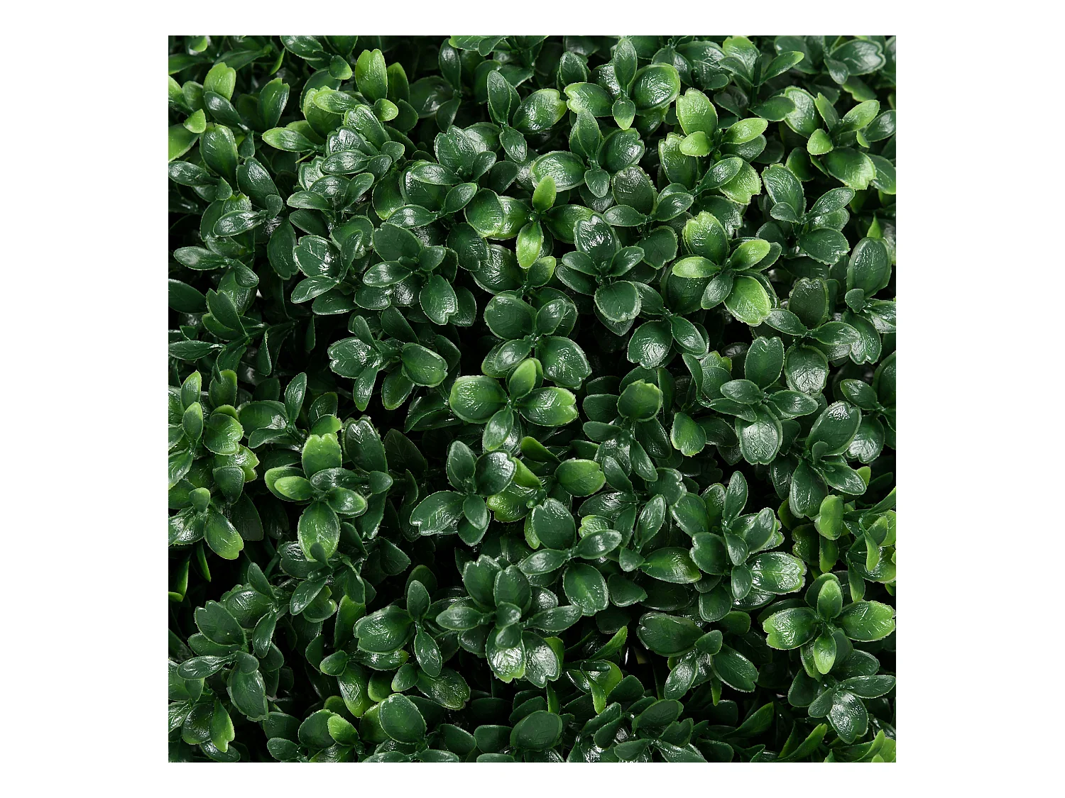 Buxus artificiel avec tige, UV-protégé, plastique, vert (40x40x70 cm)