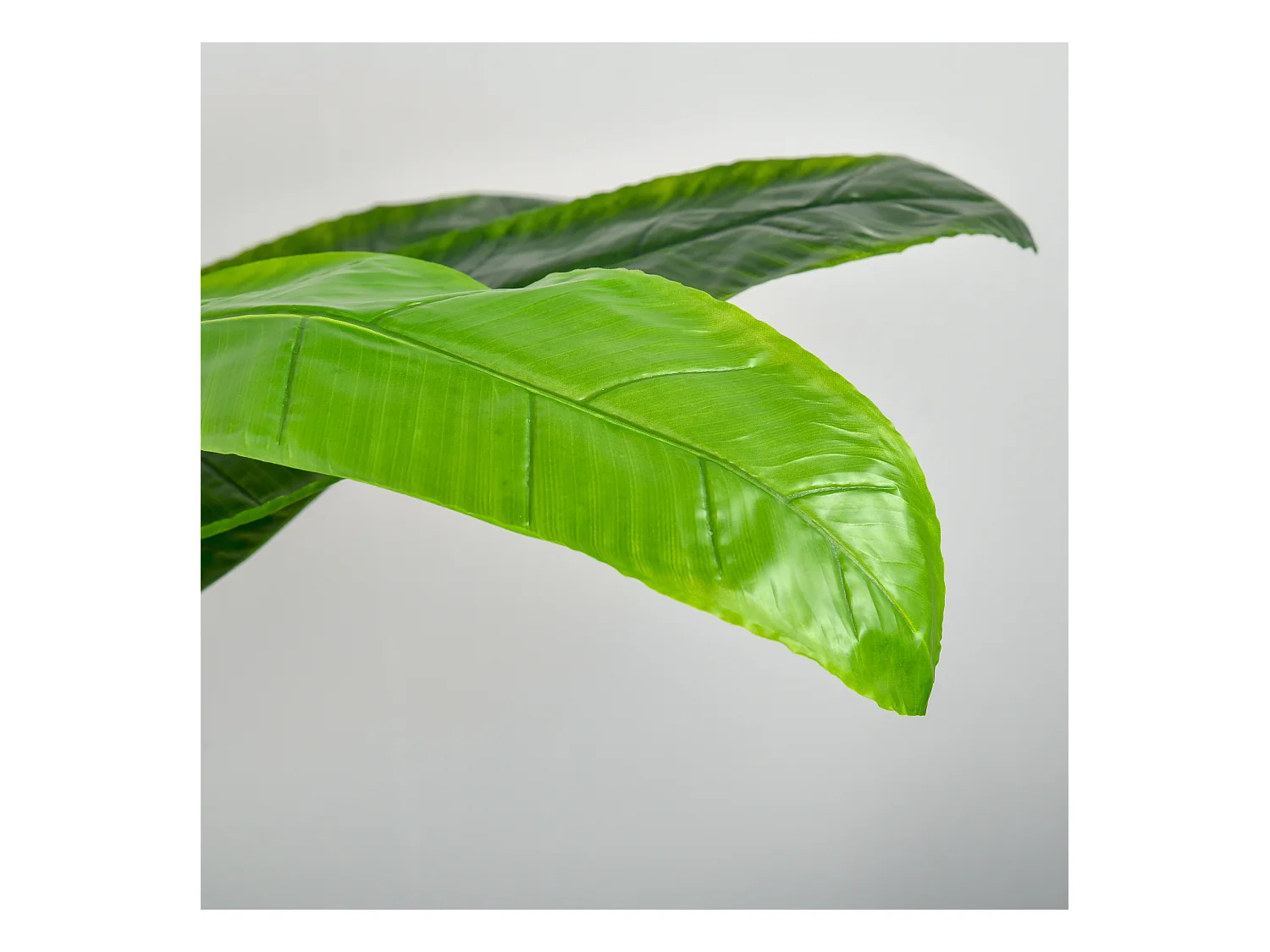 Plante artificielle bananier, 150 cm, avec pot et mousse PE, vert (17x17x150 cm)