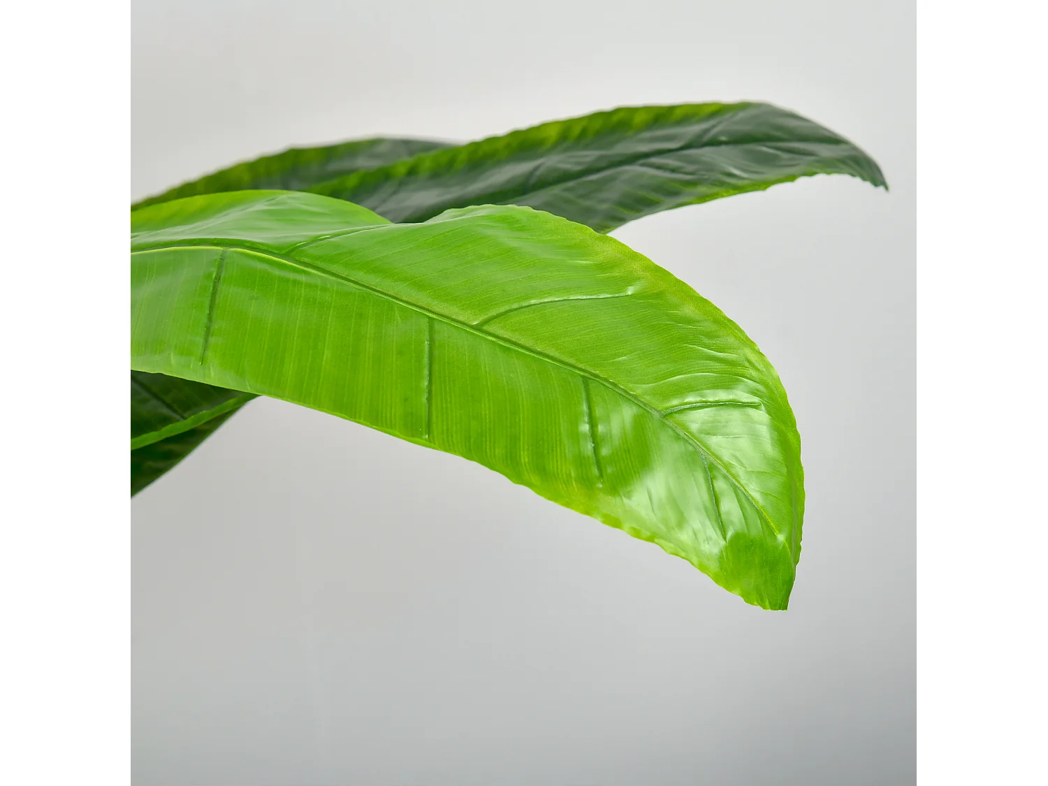 Plante artificielle bananier, 150 cm, avec pot et mousse PE, vert (17x17x150 cm)