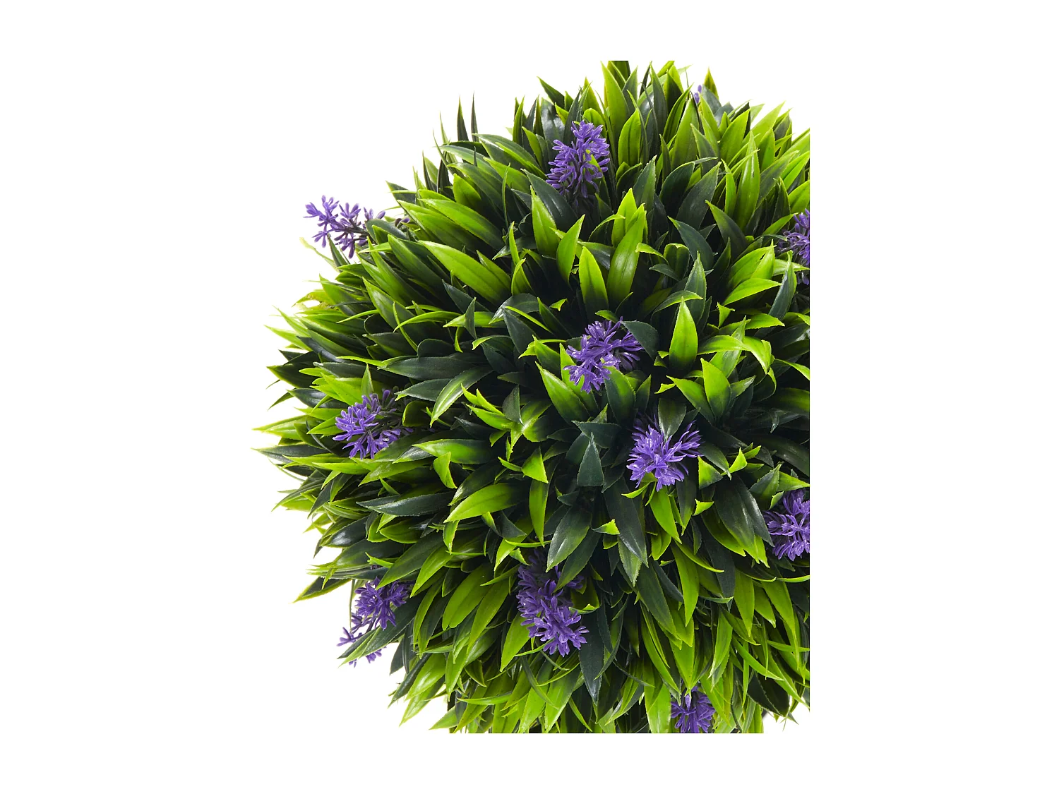 Plantes artificielles Lavendel, 2 pièces, avec pot et mousse artificielle, 60 cm, vert (24x24x60 cm)