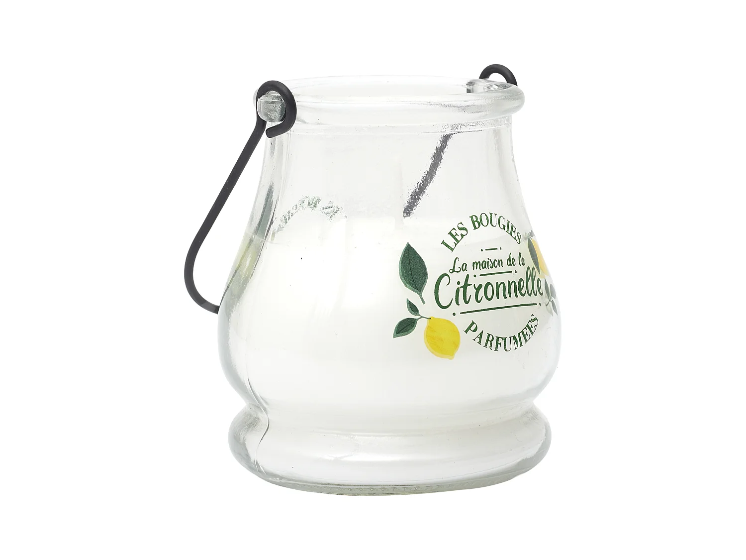 Bougie Citronnelle Couleur Changeante Jaune, Vert, Blanc