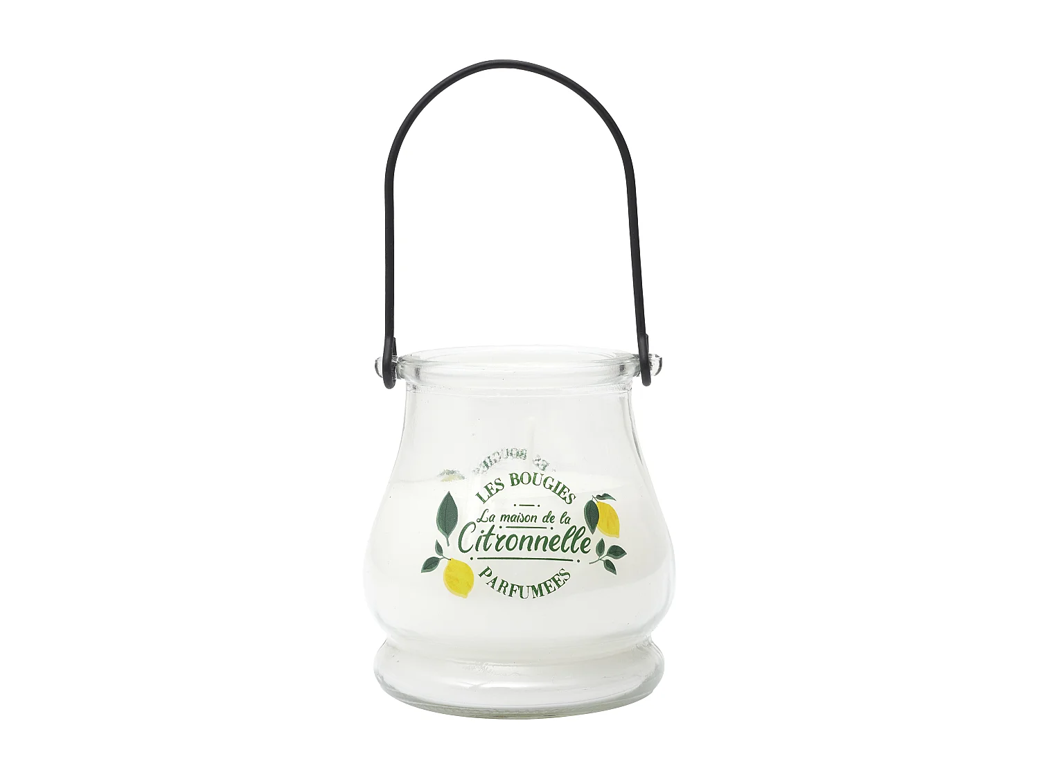 Bougie Citronnelle Couleur Changeante Jaune, Vert, Blanc