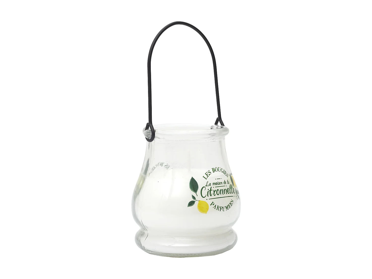 Bougie Citronnelle Couleur Changeante Jaune, Vert, Blanc