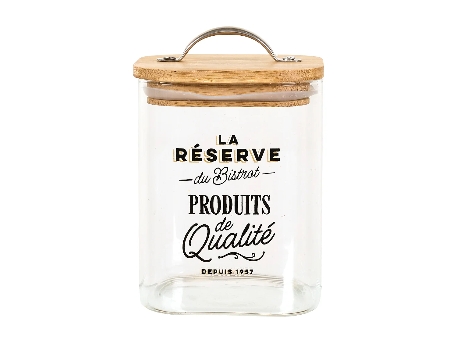 Bocal De Conservation Bistrot 70cl Transparent