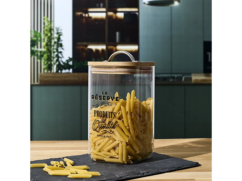 Bocal De Conservation Bistrot 100cl Transparent